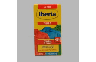 Peinture tissu de Iberia rouge (Tinte)