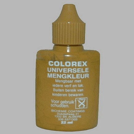 colorant liquide couleur ocre 22 ml
