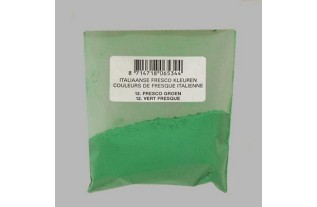 pigment for painters color fresco green