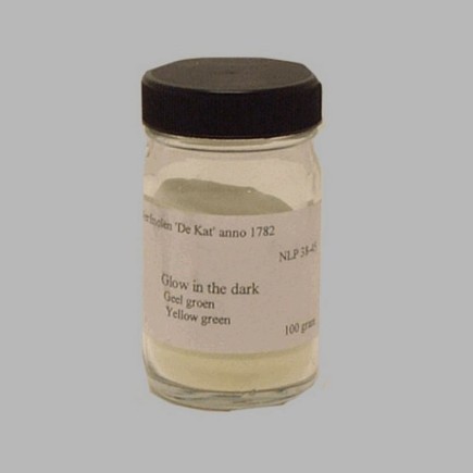 Cat glow in the dark jaune-vert