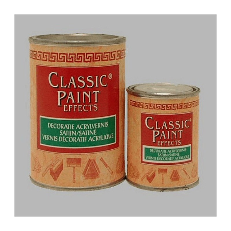 Classic Paint Effects satin vernis acrylique