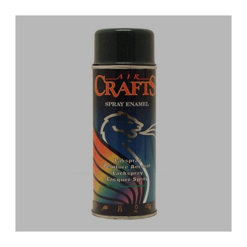 Air Crafts peinture aérosol haute brillance 400ml vert sapin 6009 RAL