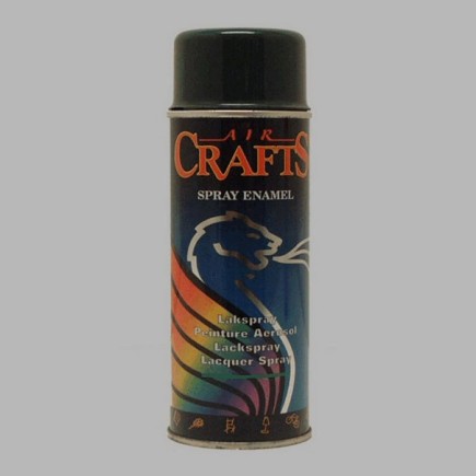Air Crafts spuitlak hoogglans 400 ml dennengroen 6009 RAL