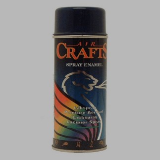 Air Crafts spuitlak hoogglans 400 ml donker blauw 5011 RAL