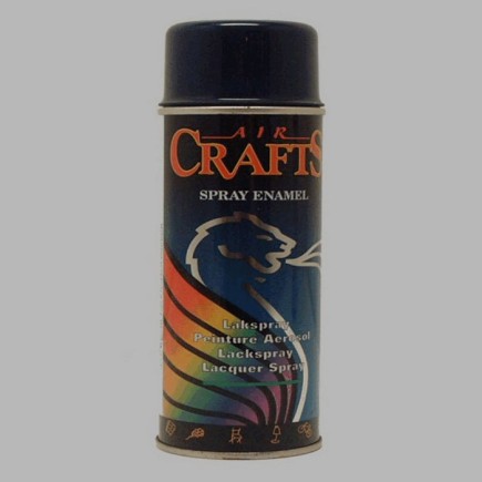 Air Crafts peinture aérosol haute brillance 400 ml bleu foncé 5011 RAL