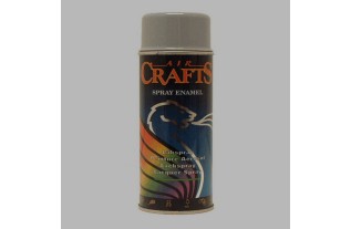 Air Crafts spray paint high gloss 400 ml silver gray 7001 RAL