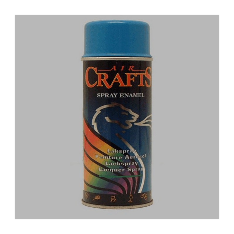 Air Crafts spray paint high gloss 400 ml sky blue 5015 RAL Air Crafts spray paint high gloss 400 ml sky blue 5015 RAL