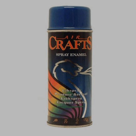Air Crafts peinture en aérosol haute brillance 400 ml blue enzian 5010 RAL