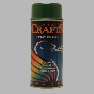 Air Crafts spray paint high gloss 400 ml leaf green 6002 RAL