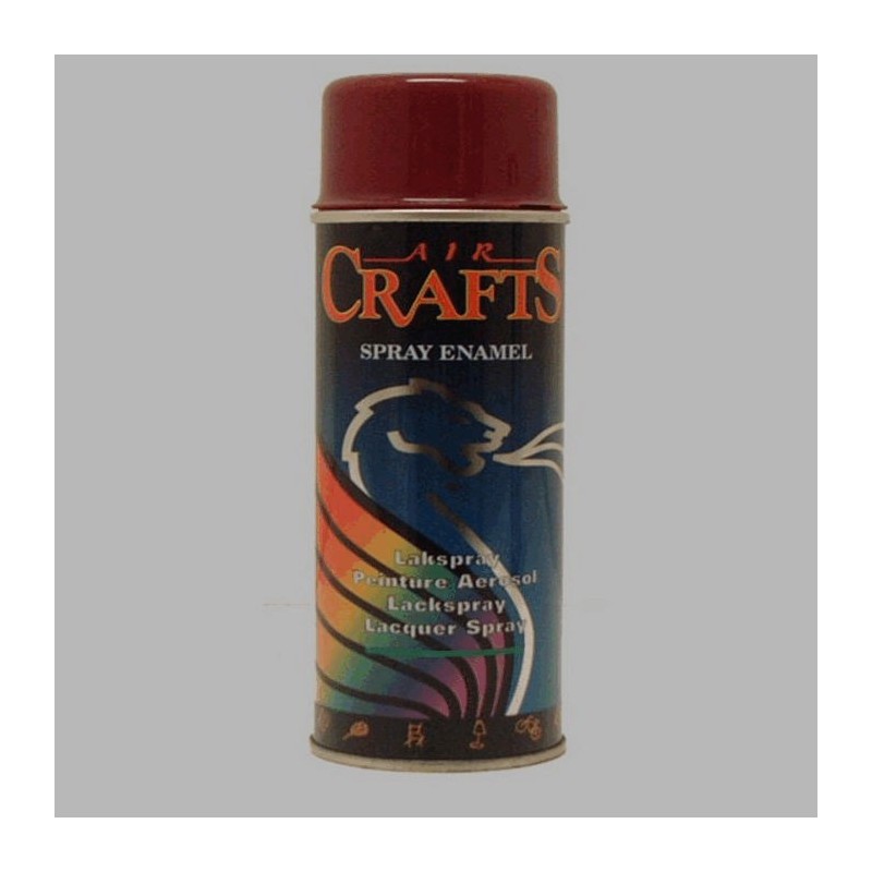 Air Crafts spray paint high gloss 400 ml wine red 3005 RAL