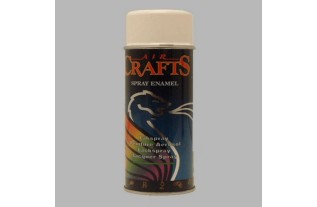 Air Crafts spray paint high gloss 400 ml clear white 9010 RAL