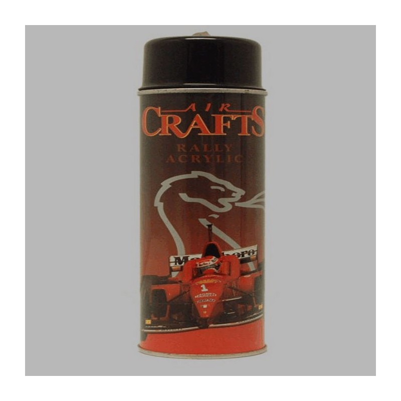 Air Crafts lpeinture en aérosol haute brillance 500ml Noir profond