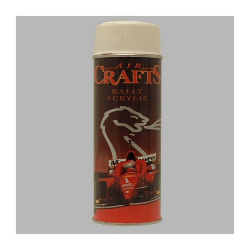 Air Crafts Rally Acrylic spuitlak hoogglans 500 ml helder Wit