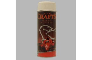 Air Crafts Rally Acrylic spray paint high gloss 500 ml clair  white