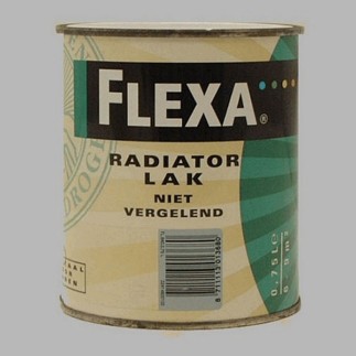 flexa brillant de peinture radiateur