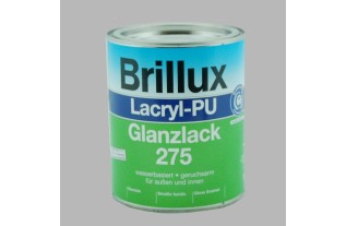 brillux Lacryl PU Gloss Lacquer 275 contenu 750 ml gamme de couleurs