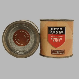 cetabever binnenbeits hout donker eiken 250 ml