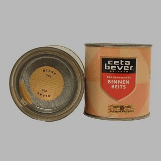 cetabever binnenbeits hout blank 250 ml