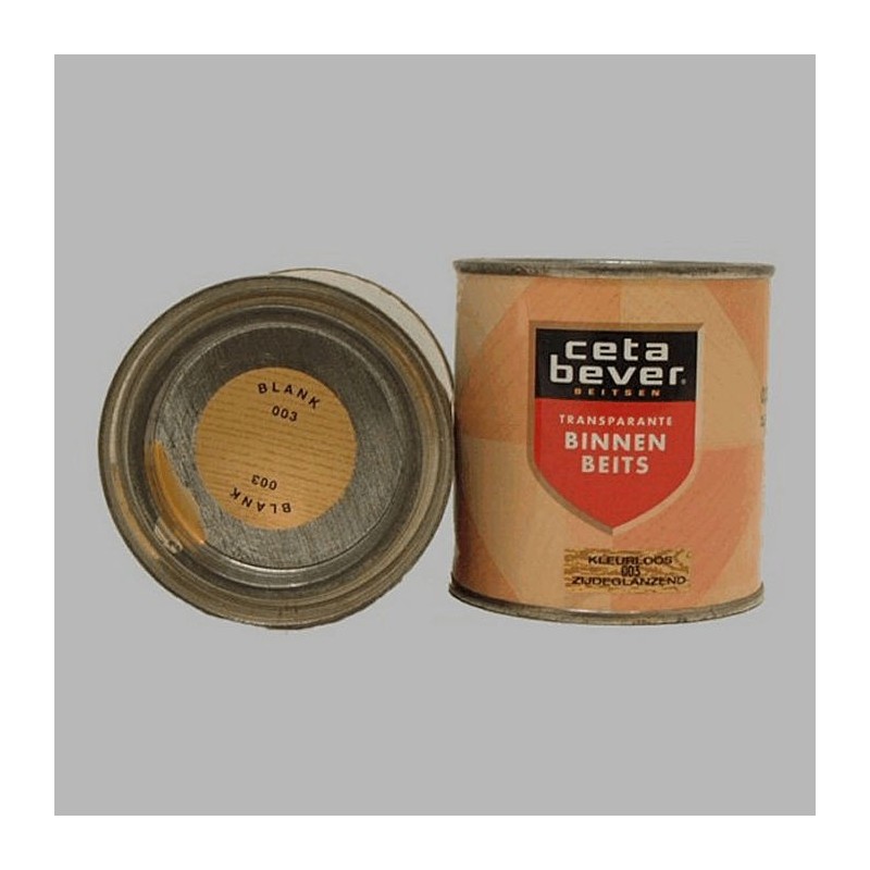 cetabever binnenbeits hout blank 250 ml