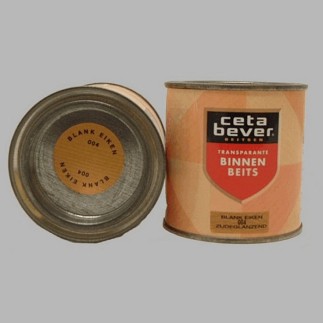cetabever binnenbeits hout blank eiken 250 ml