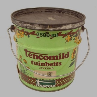 tencomild teinture pour bois de jardin blanc 2500 ml