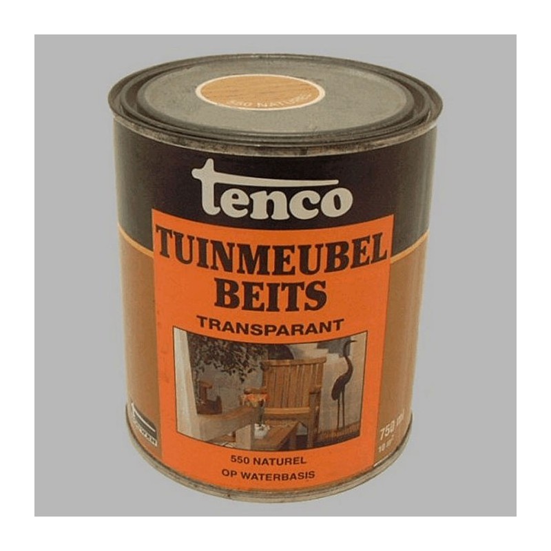 tenco tuinmeubel houtbeits naturel 750 ml
