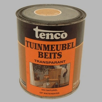 tenco tuinmeubel houtbeits naturel 750 ml