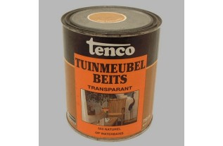 Tenco teinture pour bois mobilier de jardin naturel 750 ml