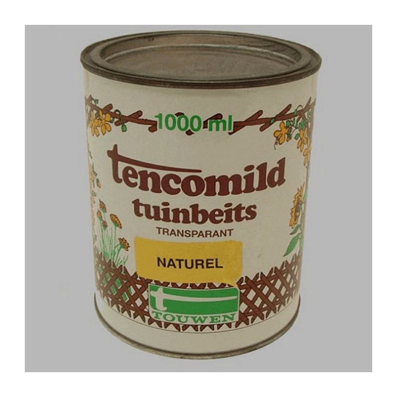 tencomild teinture pour bois de jardin naturel 1000 ml