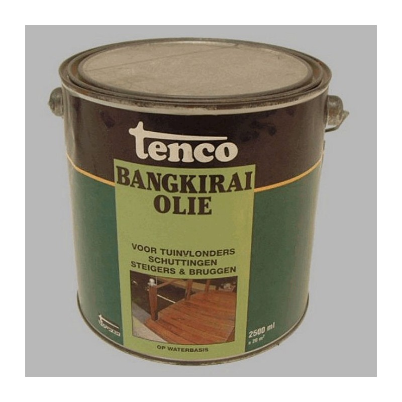 tenco bangkirai hout olie 2500 ml