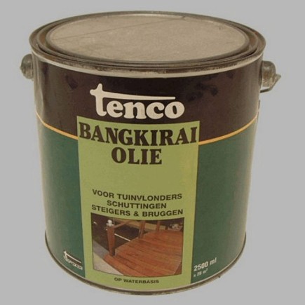 tenco bangkirai hout olie 2500 ml
