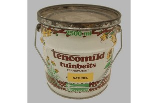 tencomild teinture pour bois de jardin naturel 2500 ml