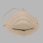 masque de bouche couleur blanche par 3 pcs