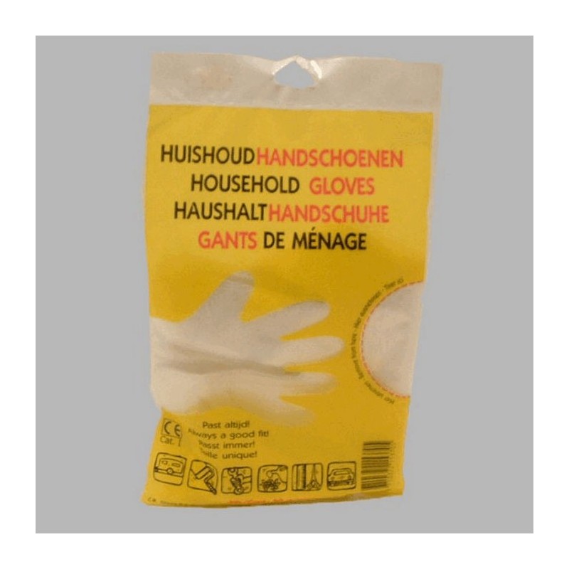 huishoudhandschoenen 50 stuks