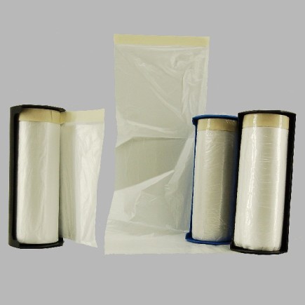 film de couverture PRO avec bande adhésive et distributeur 17 mètres x 2700 mm