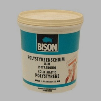 bison lijm voor polystryrene
