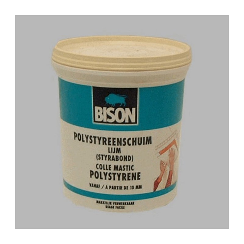 bison glue polystryrene