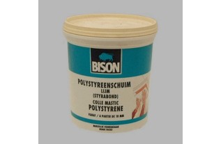 bison glue polystryrene
