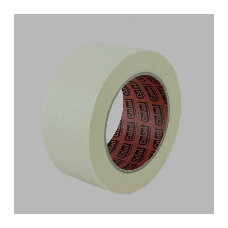 Afplaktape / Maskeertape 50 mm breedte 50 meter lang