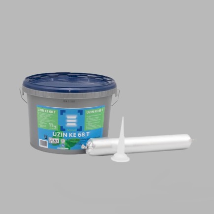 UZIN-KE 68 T Hybride Colle sol et mur 600 ml et 11 kg