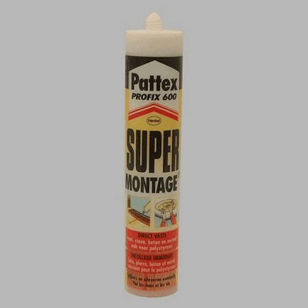 Pattex colle de montage pour pistolet à kit 400 gr