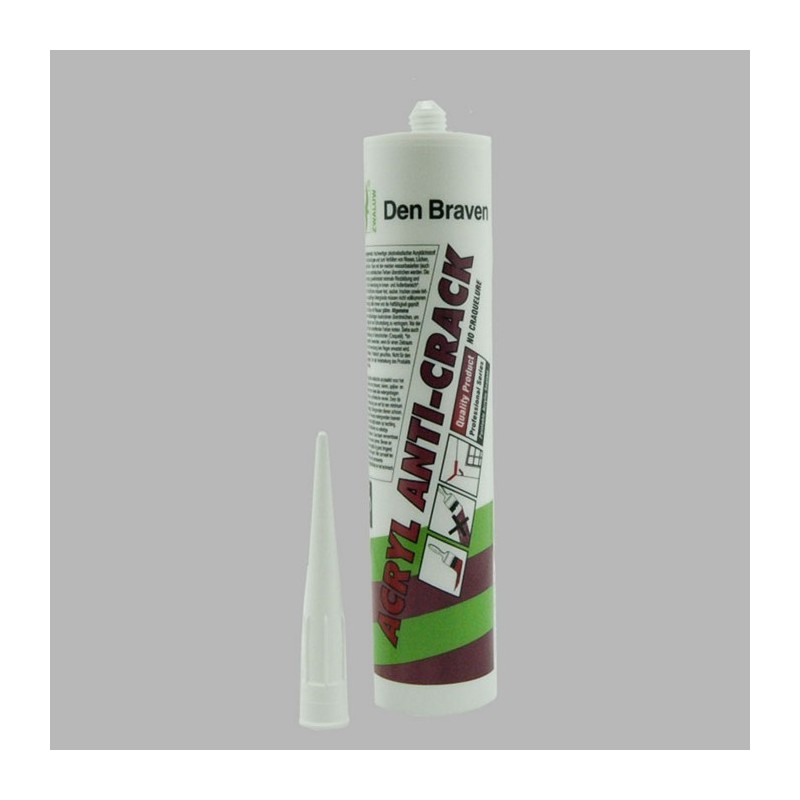 Den Braven zwaluw Acryl Anti-Crack wit koker 310 ml Den Braven zwaluw Acryl Anti-Crack wit koker 310 ml