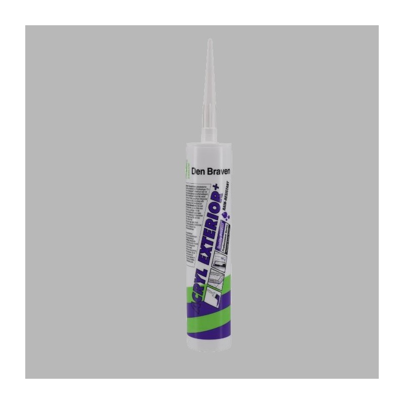 Den Braven zwaluw Acryl Exterior wit koker 310 ml