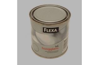 flexa high gloss aluminium 250 ml