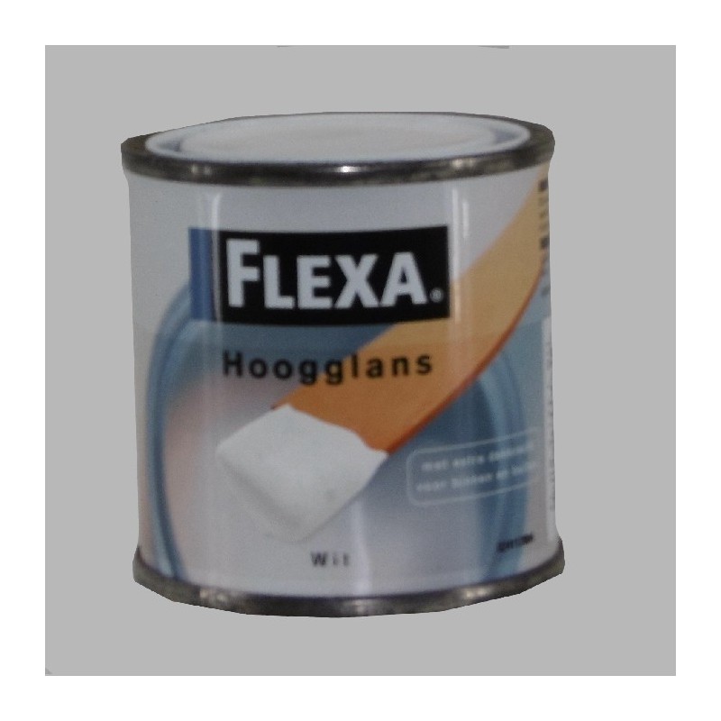 Flexa hoogglans wit 125 ml Flexa hoogglans wit 125 ml