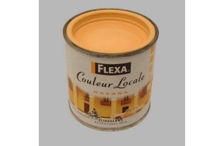 flexa couleur locale satijn 250 ml havana accent geel