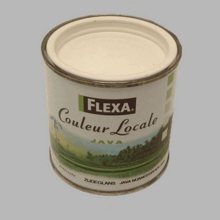 Flexa couleur locale satijn 250 ml java nuance groen