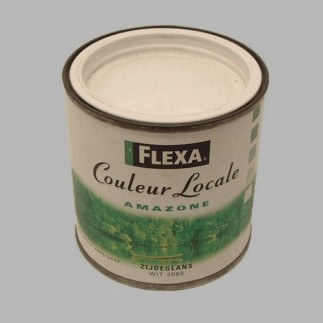 Flexa  local color satin 250 ml Amazon white