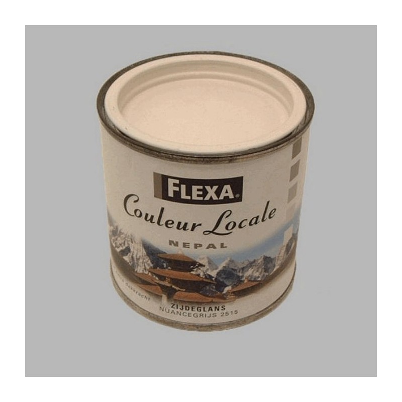 Flexa couleur locale satijn 250 ml nepal nuance grijs Flexa couleur locale satijn 250 ml nepal nuance grijs