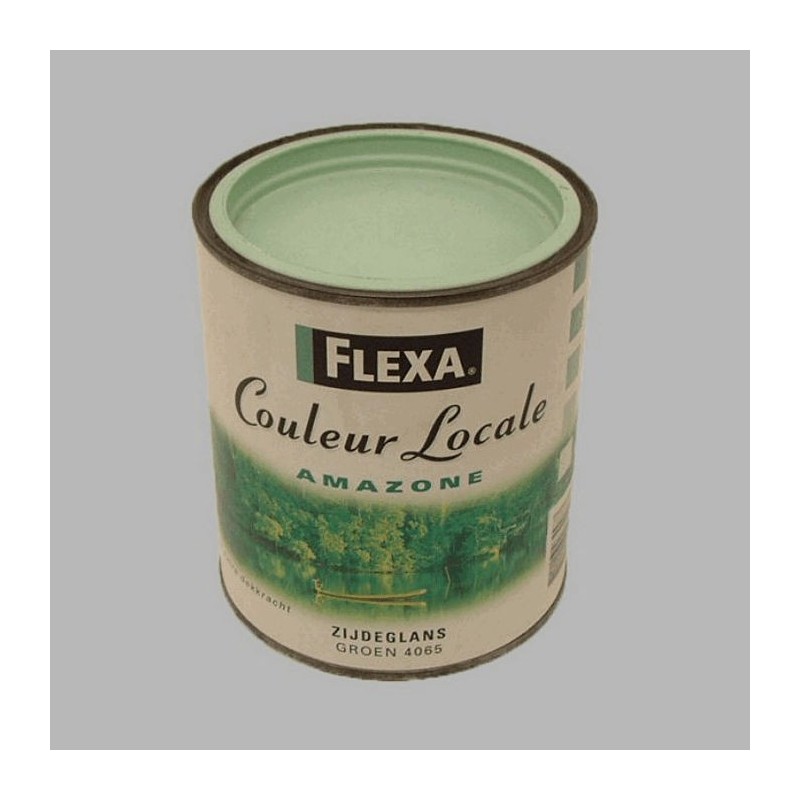 Flexa  local color satin 750 ml Amazon Green